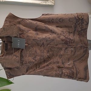 Vest vegan suède by orly